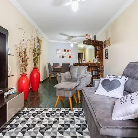Apartamento Encantador II - Enseada Guarujá - 100 metros da Praia-2